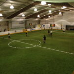 indoor soccer training